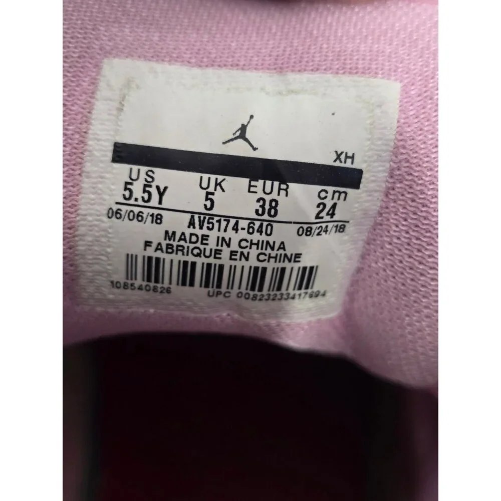Nike Air Jordan 1 Mid SE GS Pink Rose Metallic size 5.5 Y